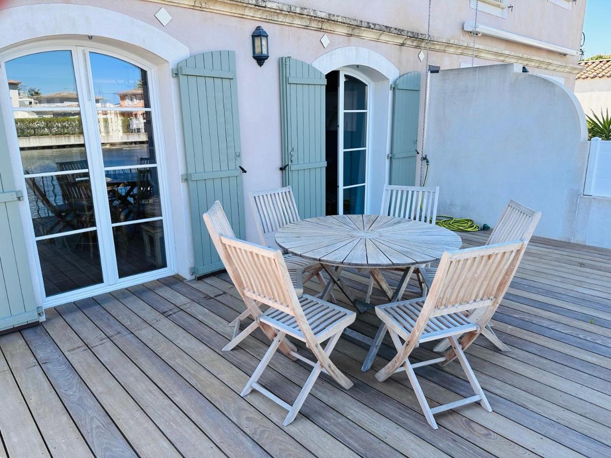 Marina 120M²/8 Pers/ Terrasse 100M²/ Appontement Villa Aigues-Mortes Exterior foto