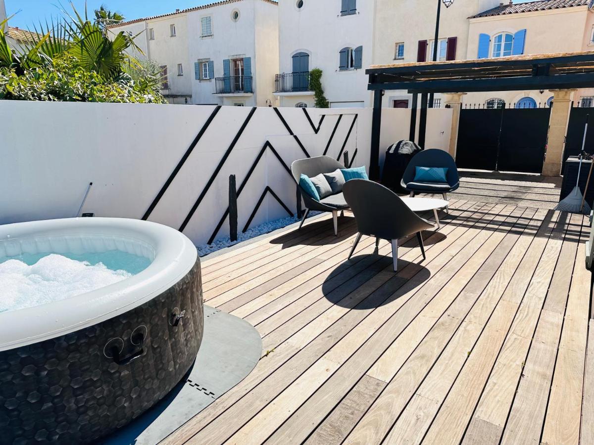 Marina 120M²/8 Pers/ Terrasse 100M²/ Appontement Villa Aigues-Mortes Exterior foto