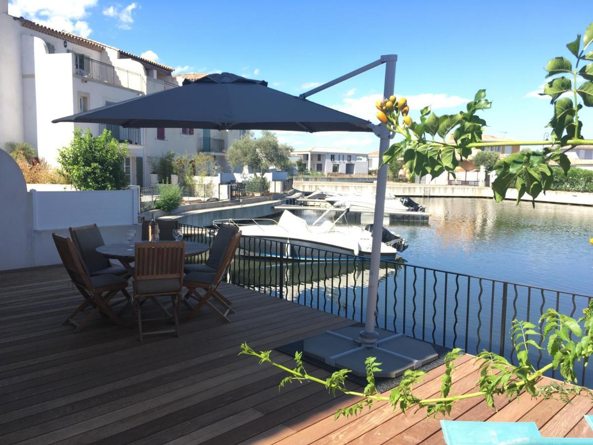 Marina 120M²/8 Pers/ Terrasse 100M²/ Appontement Villa Aigues-Mortes Exterior foto